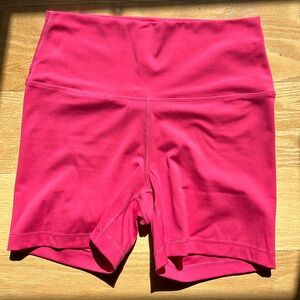 Yogalicious Lux Pink Workout Shorts